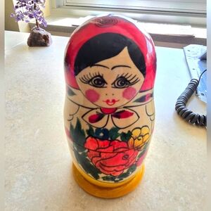 Colorful Russian Nesting Doll